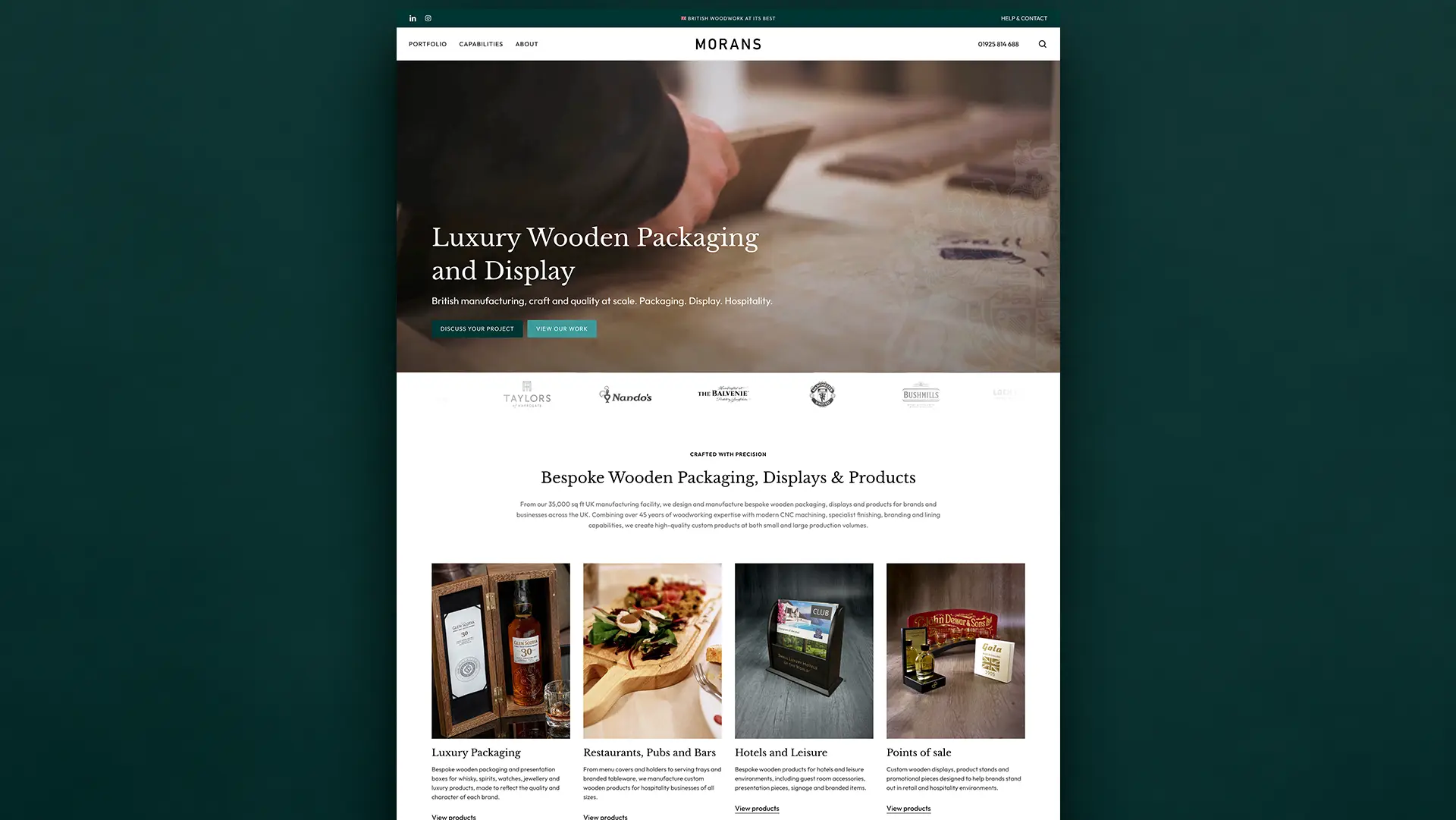 morans wood website 1